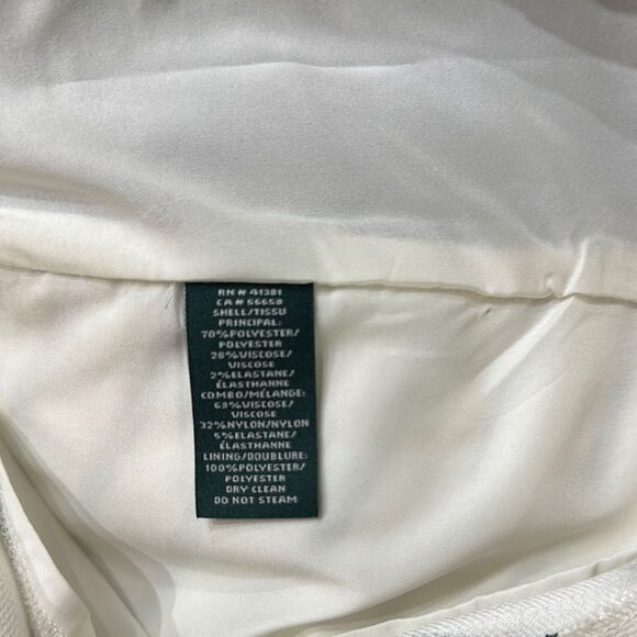 NWT Ralph Lauren Striped Sleeveless Dress - Navy and White Size 2 - Picture 13 of 13